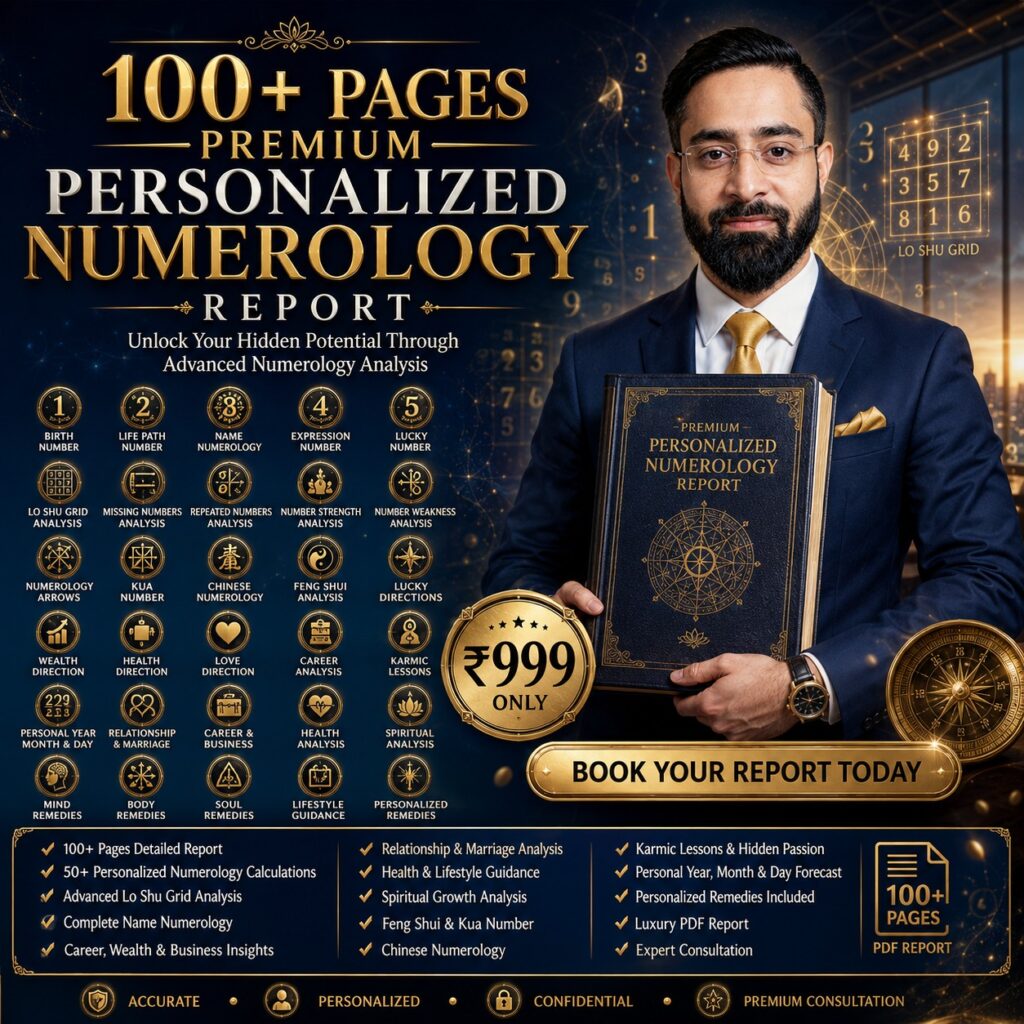 Premium Personalized Numerology Report